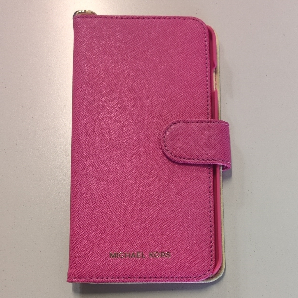 Michael Kors Pink Wallet Phone Case